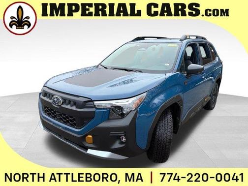 Blue 2026 Subaru Forester Wilderness