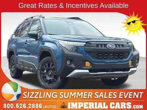 Geyser Blue 2026 Subaru Forester Wilderness