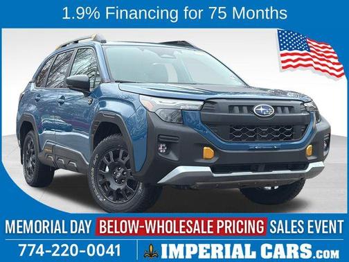 Geyser Blue 2026 Subaru Forester Wilderness