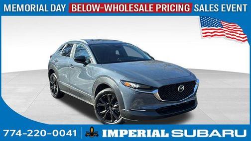 Polymetal Gray Metallic 2024 Mazda CX-30 2.5 S Carbon Edition