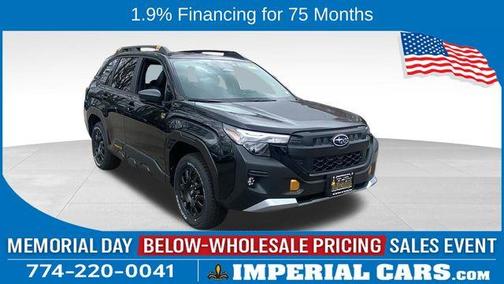 Crystal Black Silica 2026 Subaru Forester Wilderness