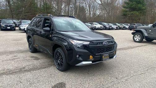 Crystal Black Silica 2026 Subaru Forester Wilderness