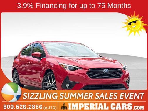 Pure Red 2026 Subaru Impreza Sport