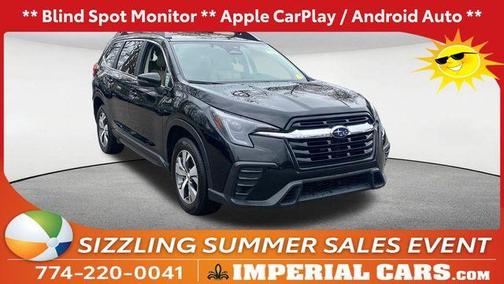 Crystal Black Silica 2023 Subaru Ascent Premium 7-Passenger