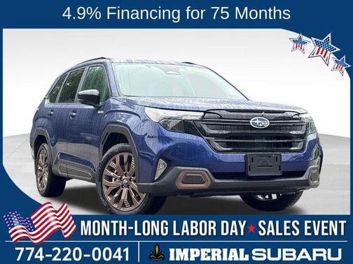 Sapphire Blue Pearl 2026 Subaru Forester Sport