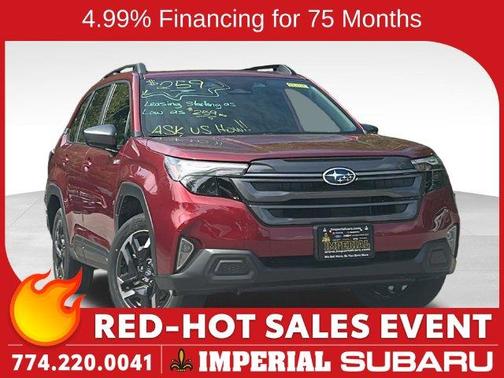 Crimson Red Pearl 2026 Subaru Forester Premium