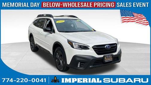 Crystal White Pearl 2020 Subaru Outback Onyx Edition XT
