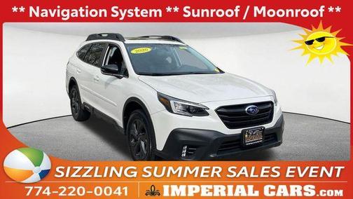 Crystal White Pearl 2020 Subaru Outback Onyx Edition XT