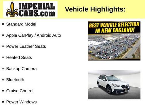Crystal White Pearl 2020 Subaru Outback Limited