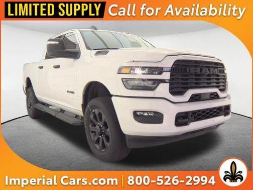Bright White Clearcoat 2025 RAM 2500 Big Horn