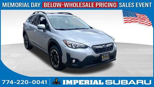 Ice Silver Metallic 2023 Subaru Crosstrek Premium