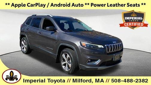 Granite Crystal Clearcoat Metallic 2019 Jeep Cherokee Limited