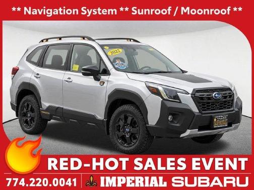 Ice Silver Metallic 2022 Subaru Forester Wilderness