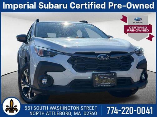 Crystal White Pearl 2025 Subaru Crosstrek Premium
