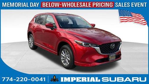 Soul Red Crystal Metallic 2025 Mazda CX-5 2.5 S Preferred Package
