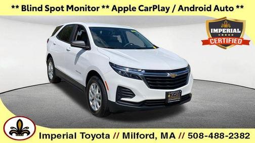 Summit White 2023 Chevrolet Equinox LS