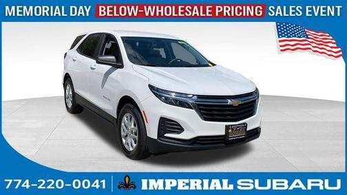 Summit White 2023 Chevrolet Equinox LS