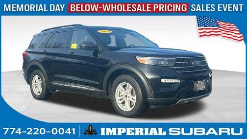 Agate Black Metallic 2023 Ford Explorer XLT