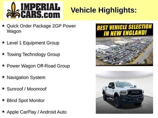 Bright White Clearcoat 2023 RAM 2500 Power Wagon