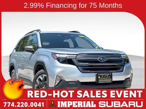 Ice Silver Metallic 2026 Subaru Forester Premium