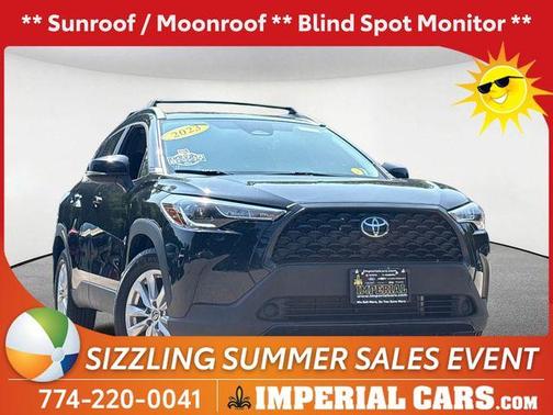 Jet Black 2023 Toyota Corolla Cross LE
