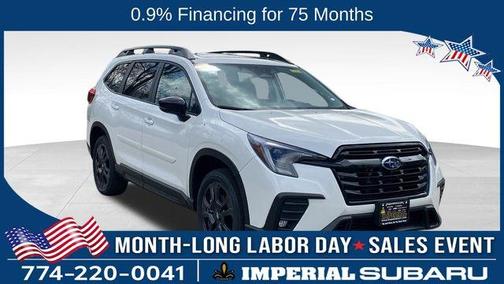 Crystal White Pearl 2026 Subaru Ascent Onyx Edition Touring