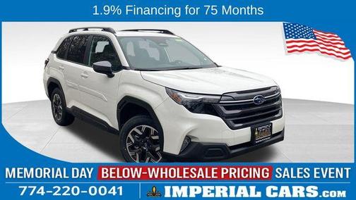 Crystal White Pearl 2026 Subaru Forester Premium
