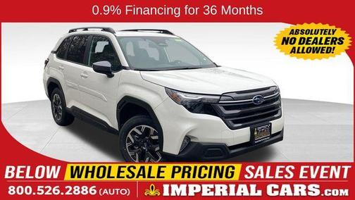 Crystal White Pearl 2026 Subaru Forester Premium