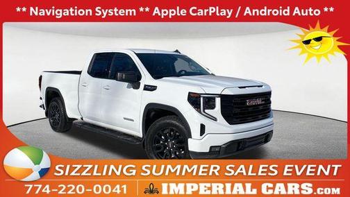 Summit White 2024 GMC Sierra 1500 Elevation