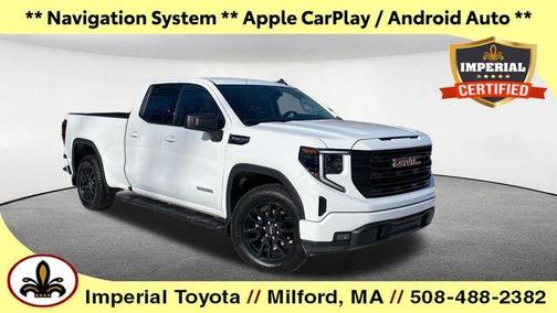 Summit White 2024 GMC Sierra 1500 Elevation