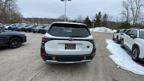 Crystal White Pearl 2026 Subaru Forester Wilderness