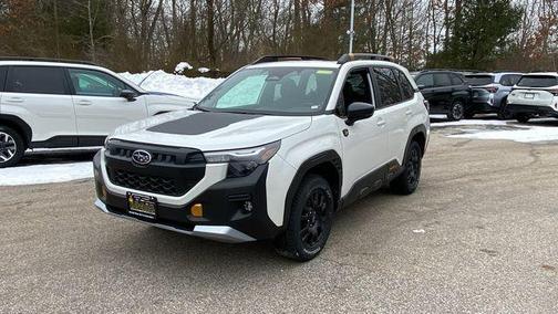 Crystal White Pearl 2026 Subaru Forester Wilderness