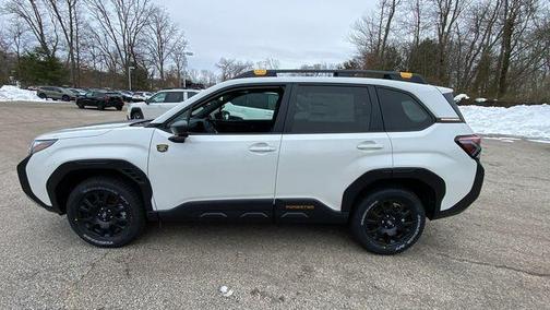 Crystal White Pearl 2026 Subaru Forester Wilderness