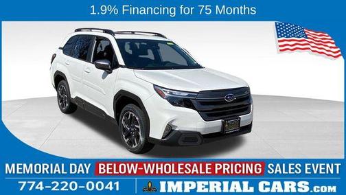 Crystal White Pearl 2026 Subaru Forester Limited