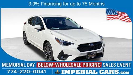 Crystal White Pearl 2026 Subaru Impreza Sport