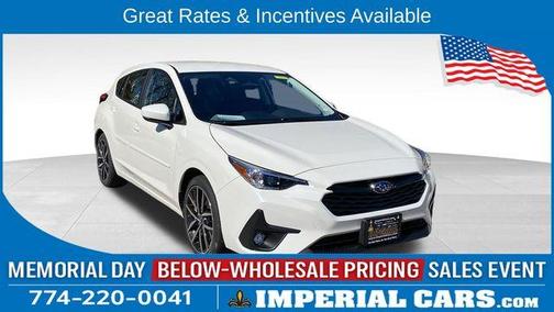 Crystal White Pearl 2026 Subaru Impreza Sport