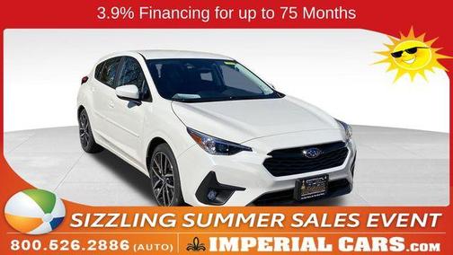 Crystal White Pearl 2026 Subaru Impreza Sport