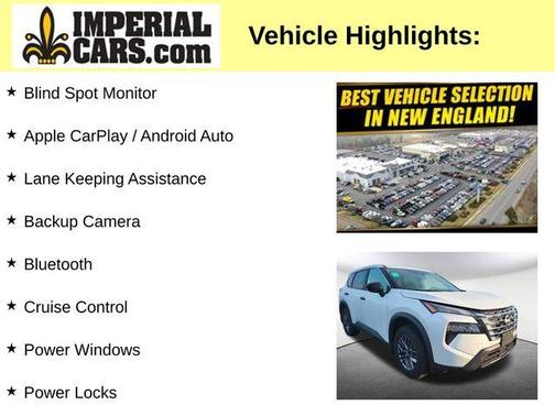 Everest White P 2024 Nissan Rogue S