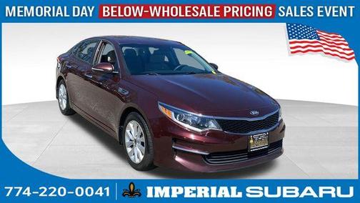 Sangria Red 2018 Kia Optima LX