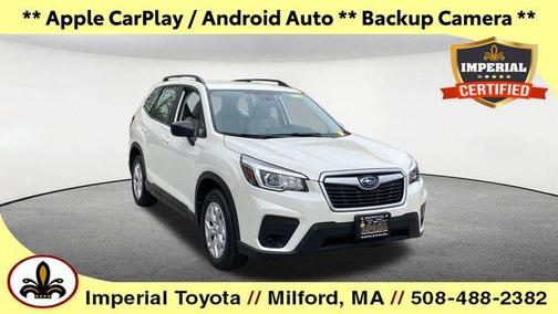 Crystal White Pearl 2020 Subaru Forester