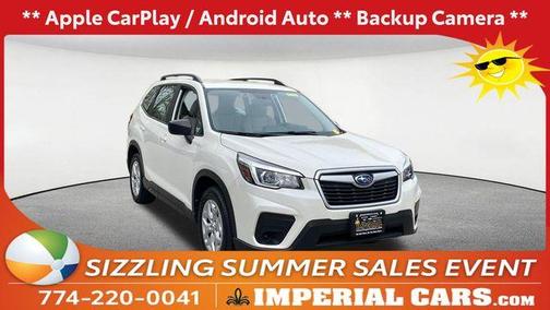 Crystal White Pearl 2020 Subaru Forester