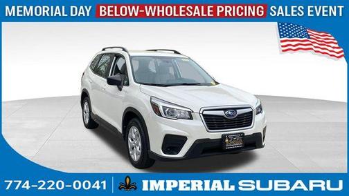 Crystal White Pearl 2020 Subaru Forester