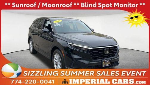 Black 2024 Honda CR-V EX-L