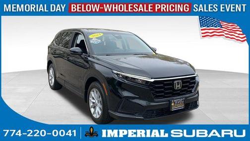 Black 2024 Honda CR-V EX-L