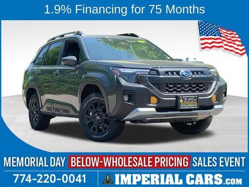Magnetite Gray Metallic 2026 Subaru Forester Wilderness