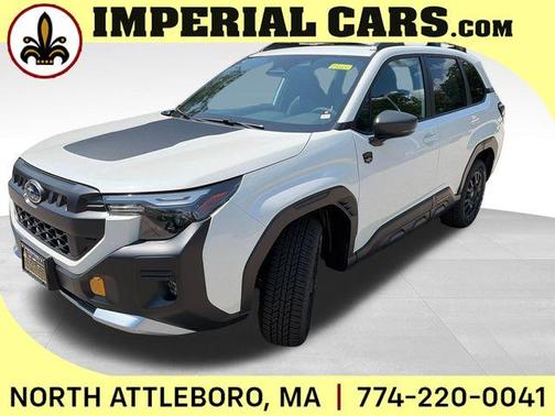 Crystal White Pearl 2026 Subaru Forester Wilderness