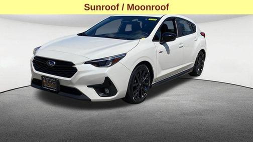 Crystal White Pearl 2024 Subaru Impreza RS