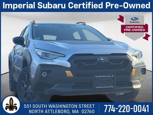 Ice Silver Metallic 2025 Subaru Crosstrek Wilderness