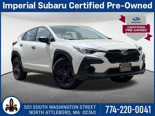 Crystal White Pearl 2024 Subaru Crosstrek Base