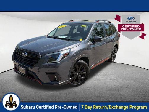 Magnetite Gray Metallic 2023 Subaru Forester Sport